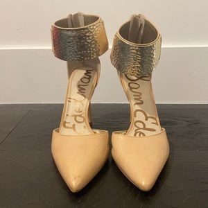 Sam Edelman nude heels size 7